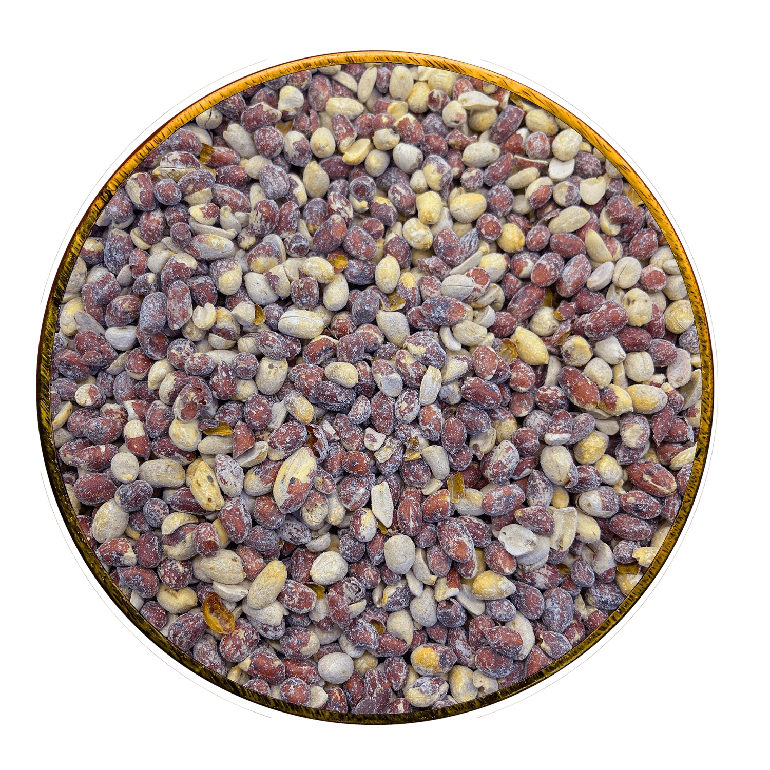 مغز بادام خاکی دو آتیشه